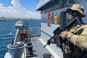 Çağrı Bey Sondaj Gemisine Tam Koruma