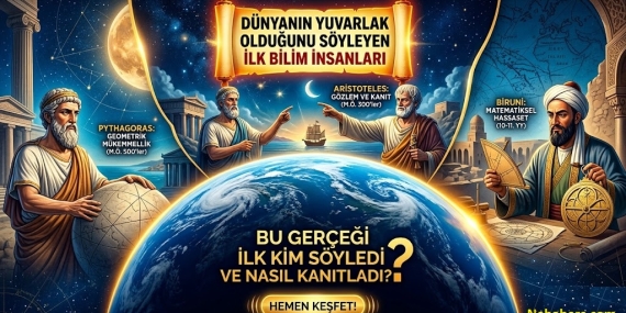 Dünyanın yuvarlak olduğunu söyleyen ilk Bilim insanları kimler