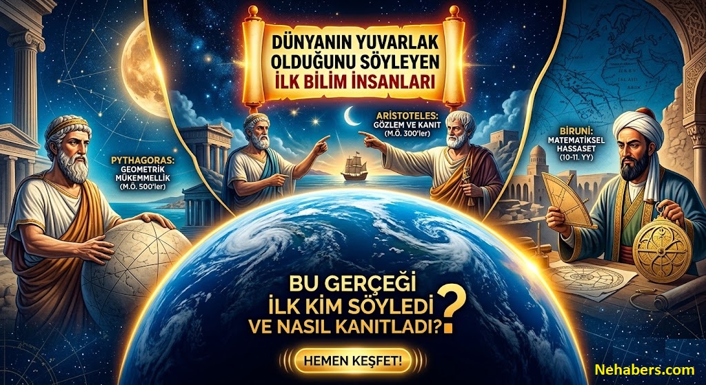 Dünyanın yuvarlak olduğunu söyleyen ilk Bilim insanları kimler